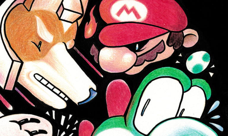 illustration crayons couleur super smash bros
