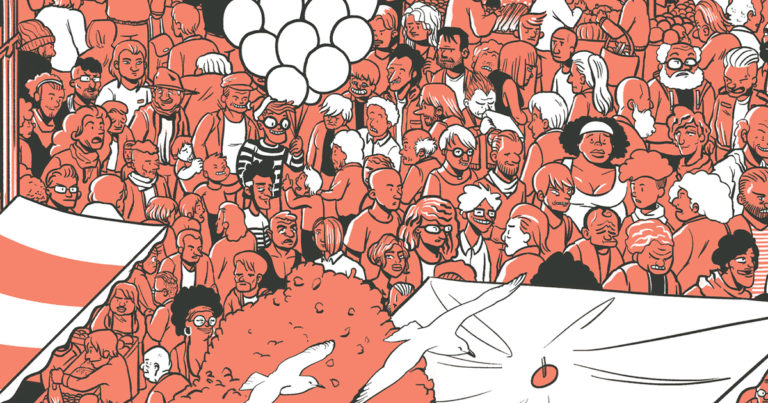 Une la vilaine - illustration marché des Lices Rennes